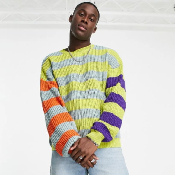 Oversized stripe sweater - Picture 10 of 10